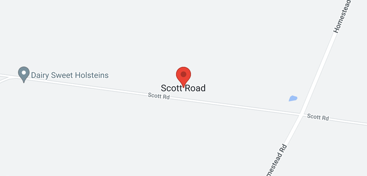 map of Lot Scott Road